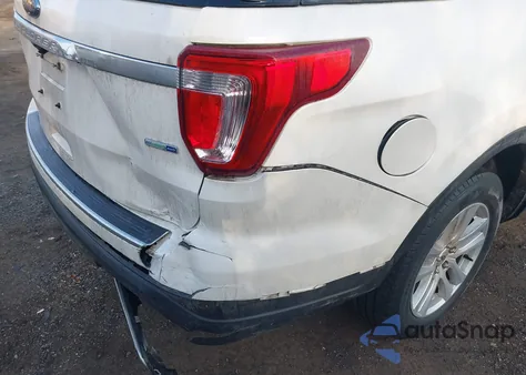 2018 Ford Explorer Xlt z USA, uszkodzony, nr VIN 1FM5K8DH1JGA33723